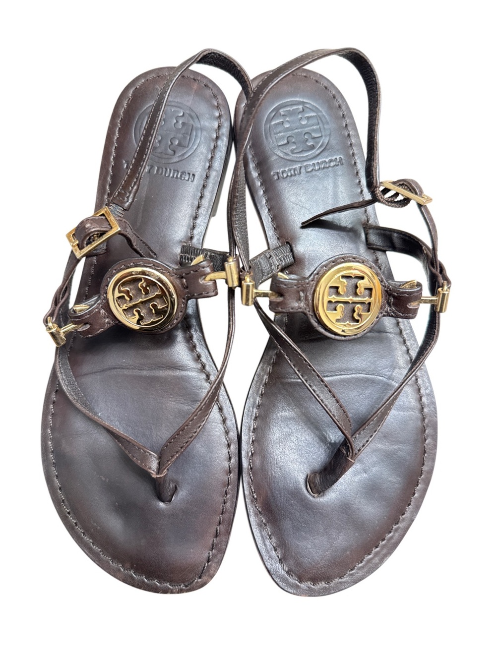 TORY BURCH ALI FLAT THONG SANDAL - Picture 6 of 7
